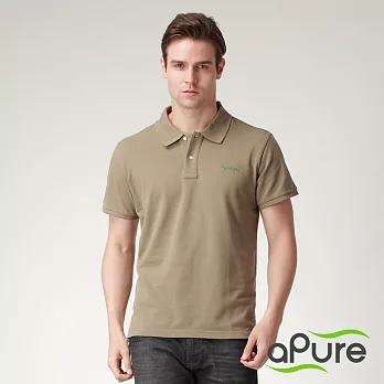 【aPure】PureSun高彩POLO衫-男生-卡其XL卡其