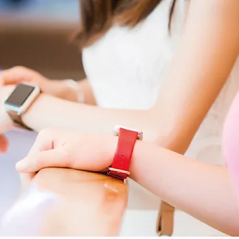 Hoco Apple Watch 真皮帶扣錶帶 時尚錶帶 經典款 42mm 三色紅色