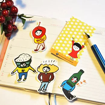 廢物奶泡手作貼紙包-18