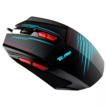 T.C.STAR 電競光學滑鼠TCN292RD紅色