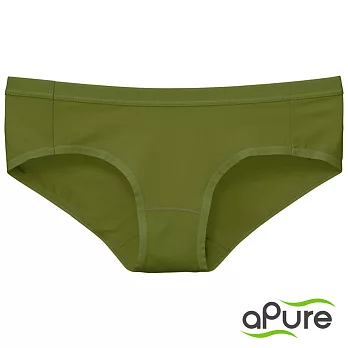 【Pure5.5酸鹼平衡內褲】女三角褲-橄欖綠L橄欖綠