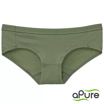 【Pure5.5酸鹼平衡內褲】女三角褲-迷彩綠L迷彩綠