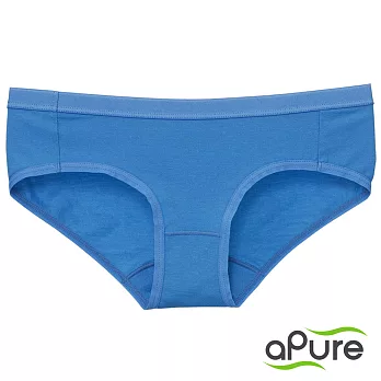 【Pure5.5酸鹼平衡內褲】女三角褲-丈青藍L丈青藍
