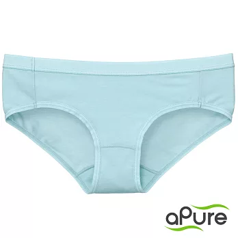 【Pure5.5酸鹼平衡內褲】女三角褲-灰藍L灰藍