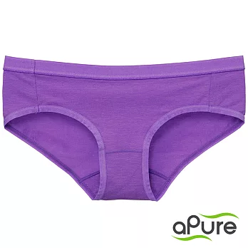 【Pure5.5酸鹼平衡內褲】女三角褲-紫L紫
