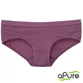 【Pure5.5酸鹼平衡內褲】女三角褲-豆沙紫L豆沙紫