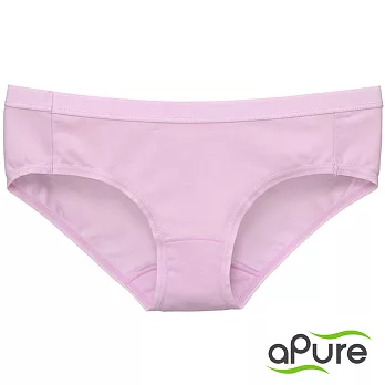 【Pure5.5酸鹼平衡內褲】女三角褲-嫩粉紫L嫩粉紫