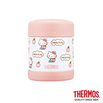 【THERMOS 膳魔師】蘋果篇不鏽鋼真空食物罐 0.3L(F3004KT6)KT6(蘋果篇)