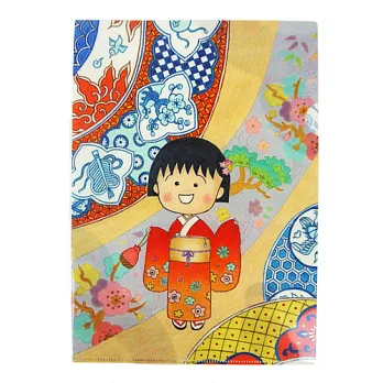 【東友】30周年紀念櫻桃小丸子A4資料夾(和服款)