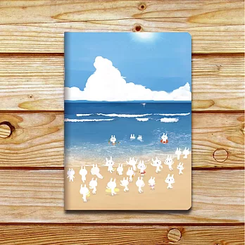 《hahahana》A6筆記本｜沙灘兔