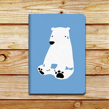 《hahahana》A6筆記本｜北極熊