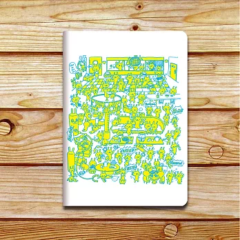 《hahahana》A6筆記本｜KTV歡樂兔