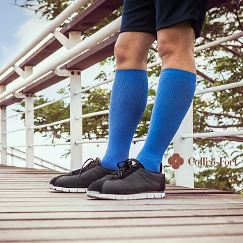 美國進口- 卡夫運動壓力襪-小腿襪-藍色FREE