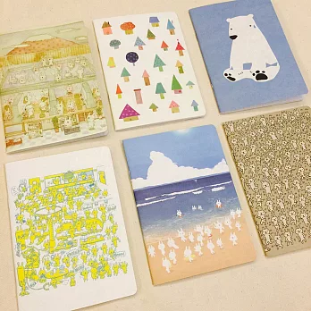 《hahahana》A6筆記本｜六款筆記本組