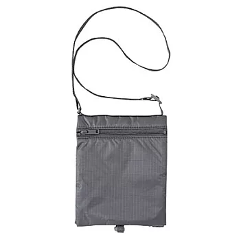 [MUJI 無印良品]滑翔傘布肩背安全內袋/灰