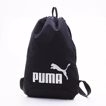 PUMA Active J 束口後背包 黑色