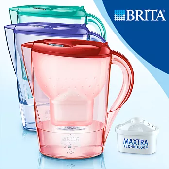 【德國BRITA】Marella 馬利拉3.5L花漾壺 (內含1入濾芯)玫瑰紅