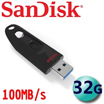 SanDisk 32GB CZ48 100MB/s Ultra USB3.0 隨身碟-公司貨