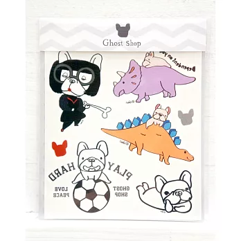 鬼畫福 紋身貼紙組合-衣夫人隊