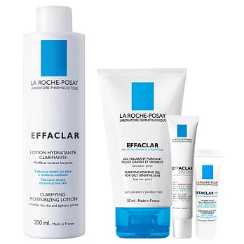 LA ROCHE-POSAY理膚寶水 青春控油調理化妝水組