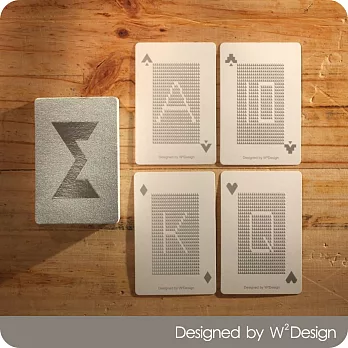 [W2Design] 璀璨總和Σ撲克牌便條卡璀璨