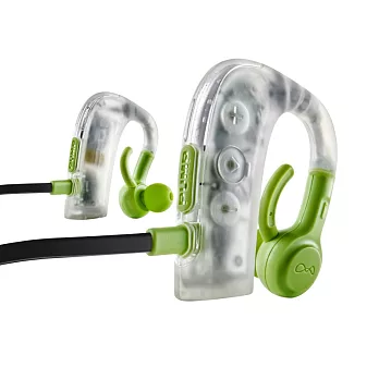 BlueAnt PUMP 無線藍芽防水運動耳機透明綠