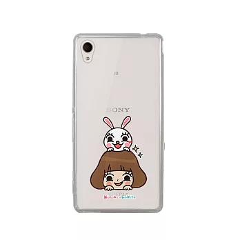 【Metal-Slim】 SONY Xperia C4 香菇妹授權正版TPU 軟式保護殼亮晶晶倆小無猜