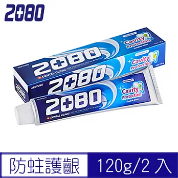 【韓國2080】防蛀護齦牙膏(120gX2入)