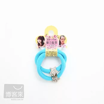 星星鑽毛巾圈束(一卡2入)*混彩*