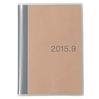 [MUJI 無印良品]上質紙月記事本/A6.2015年8月起始
