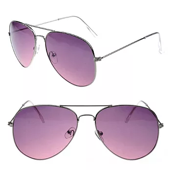 Seoul Show 時尚典範 飛行款太陽眼鏡9色 302526銀紫