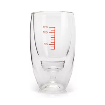 造型雙層玻璃杯-倒轉奶瓶