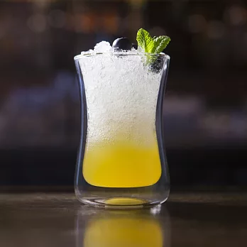 英國Mibuu 手工雙層玻璃杯(小迷布100ml 2入)