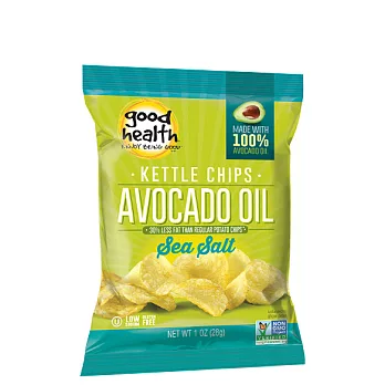 美國【Good Health】健康主義鱷梨油洋芋片-經典海鹽