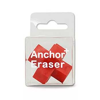 立體十字橡皮擦–紅色