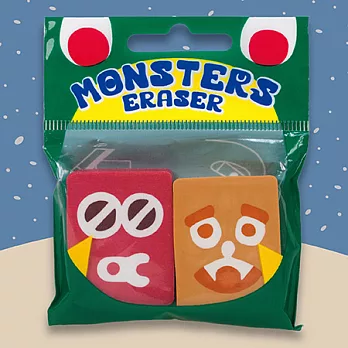 怪獸橡擦-(晶幾雷+歐雷吉)