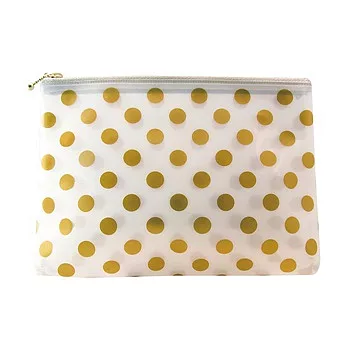 【LABCLIP】Neige 系列收納袋(M-拉鏈)/ 金色