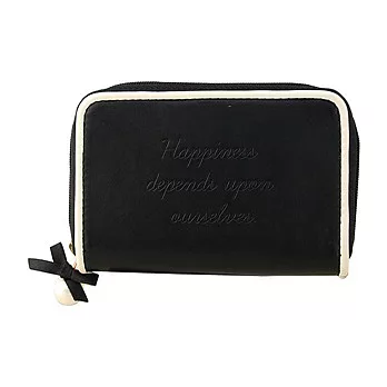 【LABCLIP】Flavie 系列卡片收納夾(拉鍊)/ 黑色