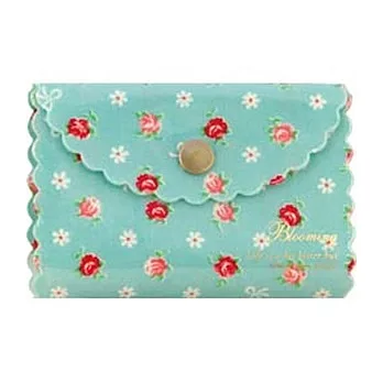 【LABCLIP】Frill 系列卡片收納夾(扣式)/藍色