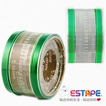 【ESTAPE】易撕貼-OPP抽取式膠帶(綠色頭)
