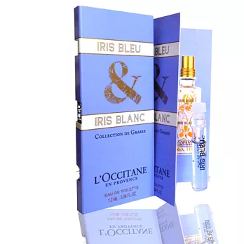 《L’OCCITANE歐舒丹》 格拉斯鳶尾淡香水精巧版(1.2ml *2)