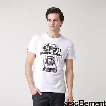 【BasicElement】男款Super Truck-T恤XS白色