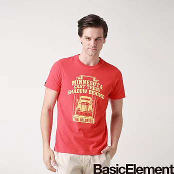 【BasicElement】男款Super Truck-T恤XS紅色