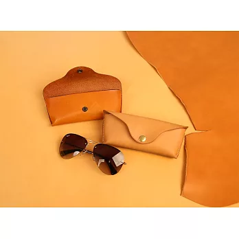 {印地安DIY}-印地安牛革眼鏡盒材料包