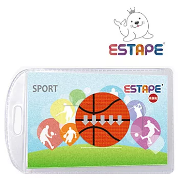 ESTAPE 造型易撕貼 籃球 CHM4161