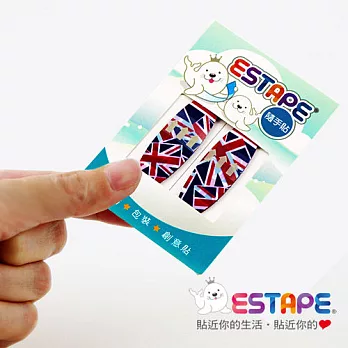 ESTAPE 造型易撕貼 英倫風衝浪板 CHS1145