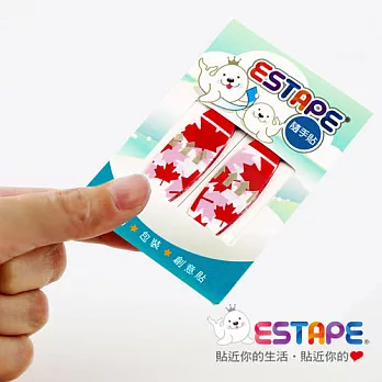 ESTAPE 造型易撕貼 加拿大風衝浪板 CHS1146