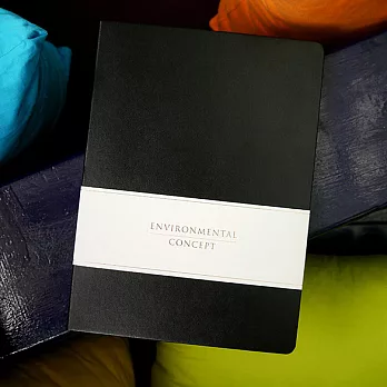 《Conifer》16K 環保概念精裝 [橫線筆記]黑色