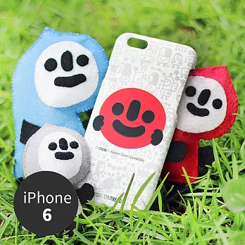 iPhone 6 手機殼 4.7吋【GO! Smiling 微笑出發 - 嘻嘻白】- WaKase