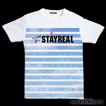 STAYREAL 自由天空 - 黑標潮流版 / 白色M白色